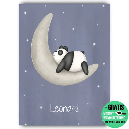 "Sleepy Panda" - Personalisiert