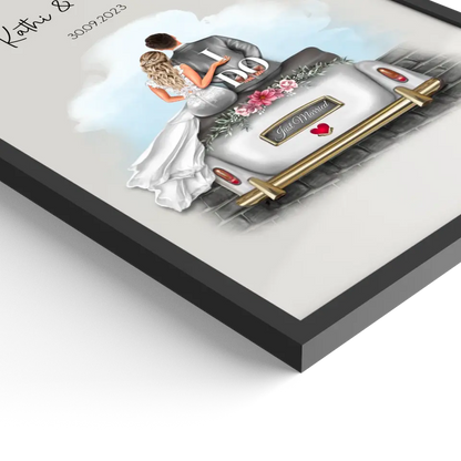 "I DO" - Hochzeitsgeschenk Personalisiert