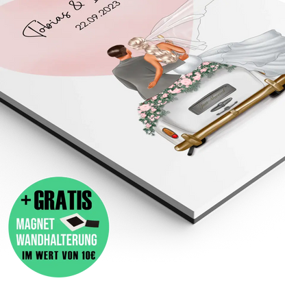 "Married" - Hochzeitsgeschenk Personalisiert