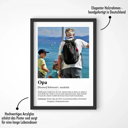 "Opa - Definition" - Personalisiert