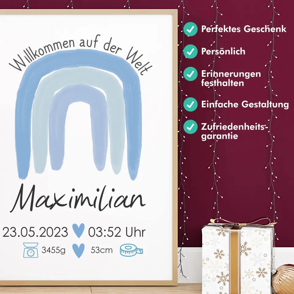 "Regenbogen" - Personalisiert