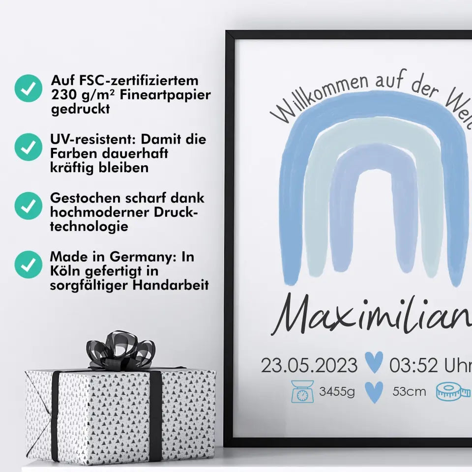 "Regenbogen" - Personalisiert