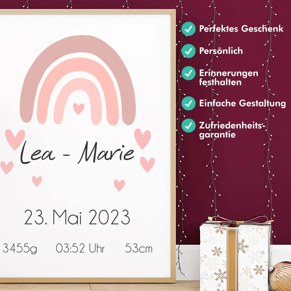 "Regenbogen II" - Personalisiert