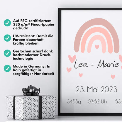 "Regenbogen II" - Personalisiert