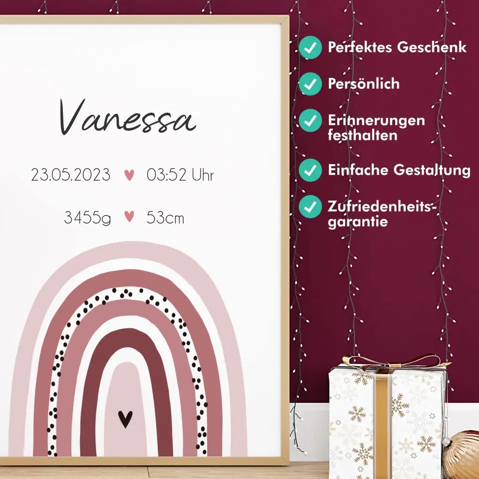 "Regenbogen III" - Personalisiert
