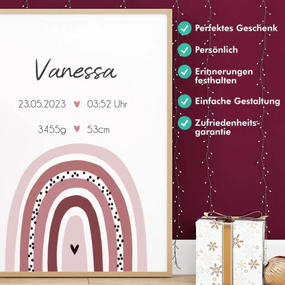 "Regenbogen III" - Personalisiert
