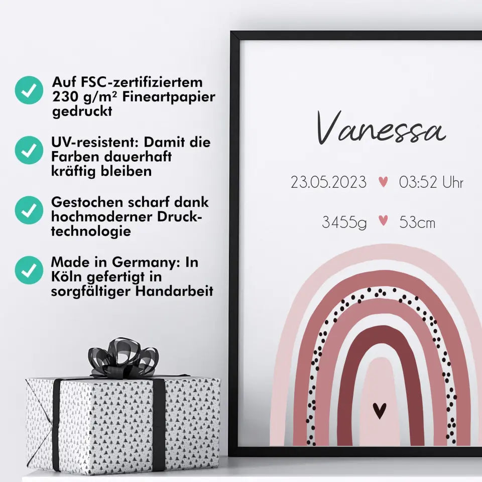 "Regenbogen III" - Personalisiert