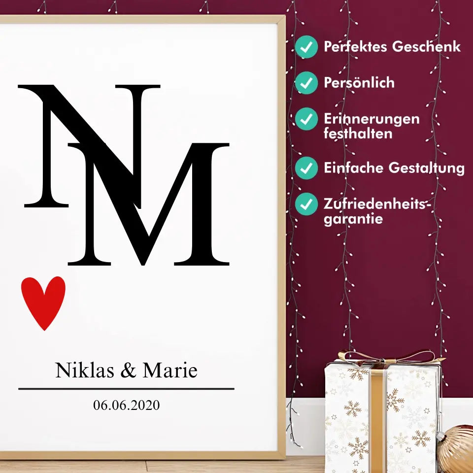 "COUPLE" - Personalisiert