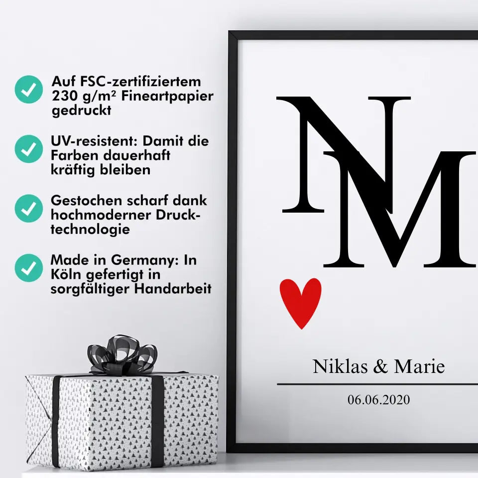 "COUPLE" - Personalisiert