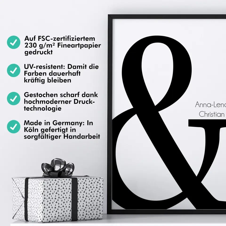 "Du & Ich" - Personalisiert