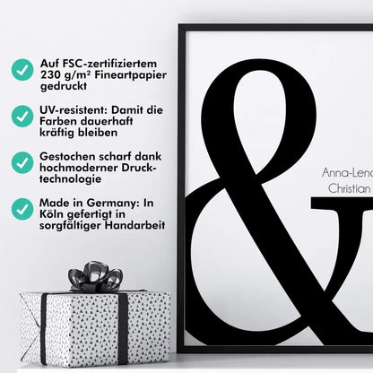 "Du & Ich" - Personalisiert