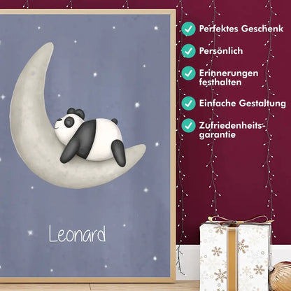 "Sleepy Panda" - Personalisiert