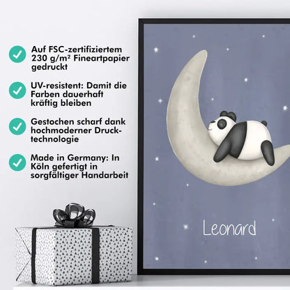"Sleepy Panda" - Personalisiert