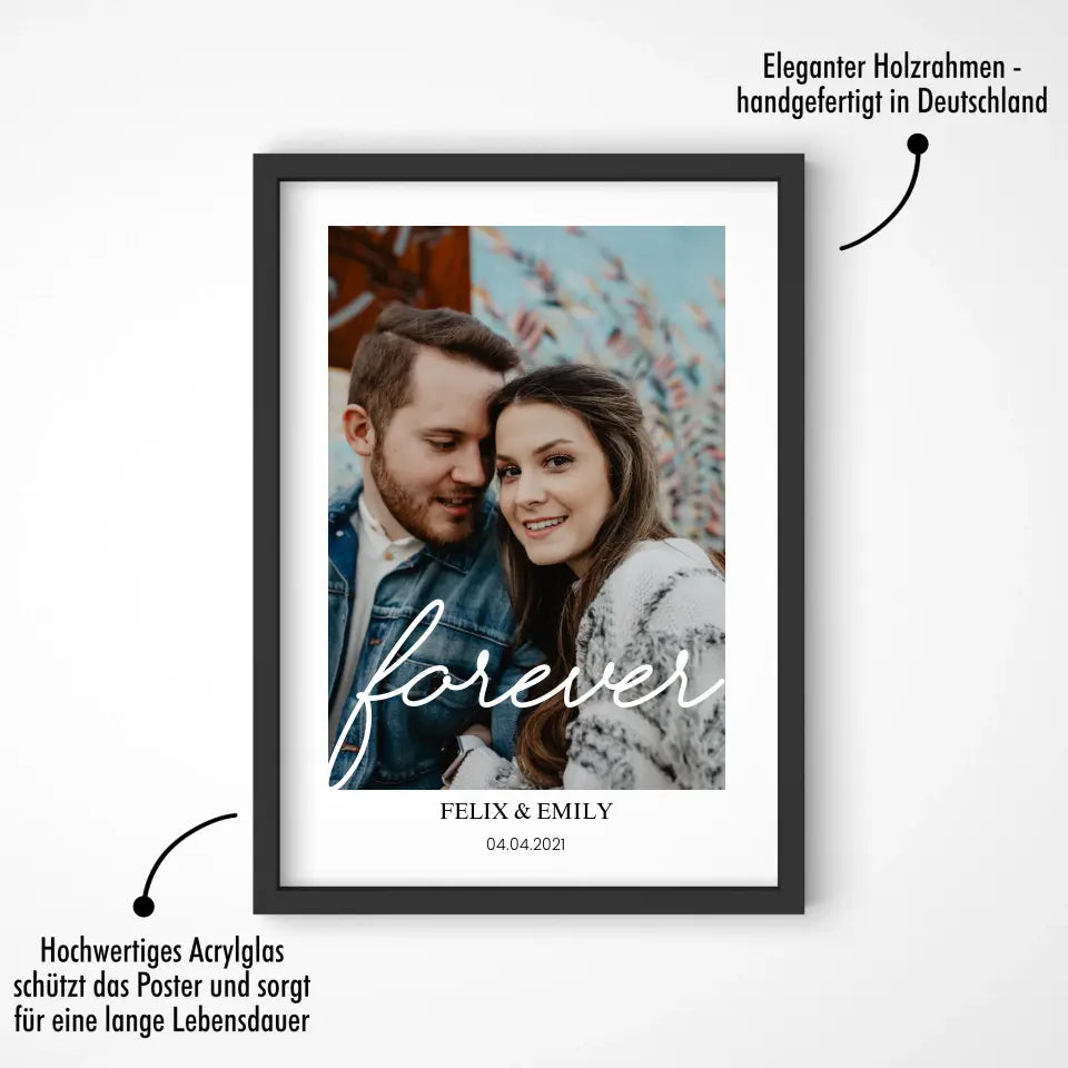 Forever - Personalisiert mit Foto