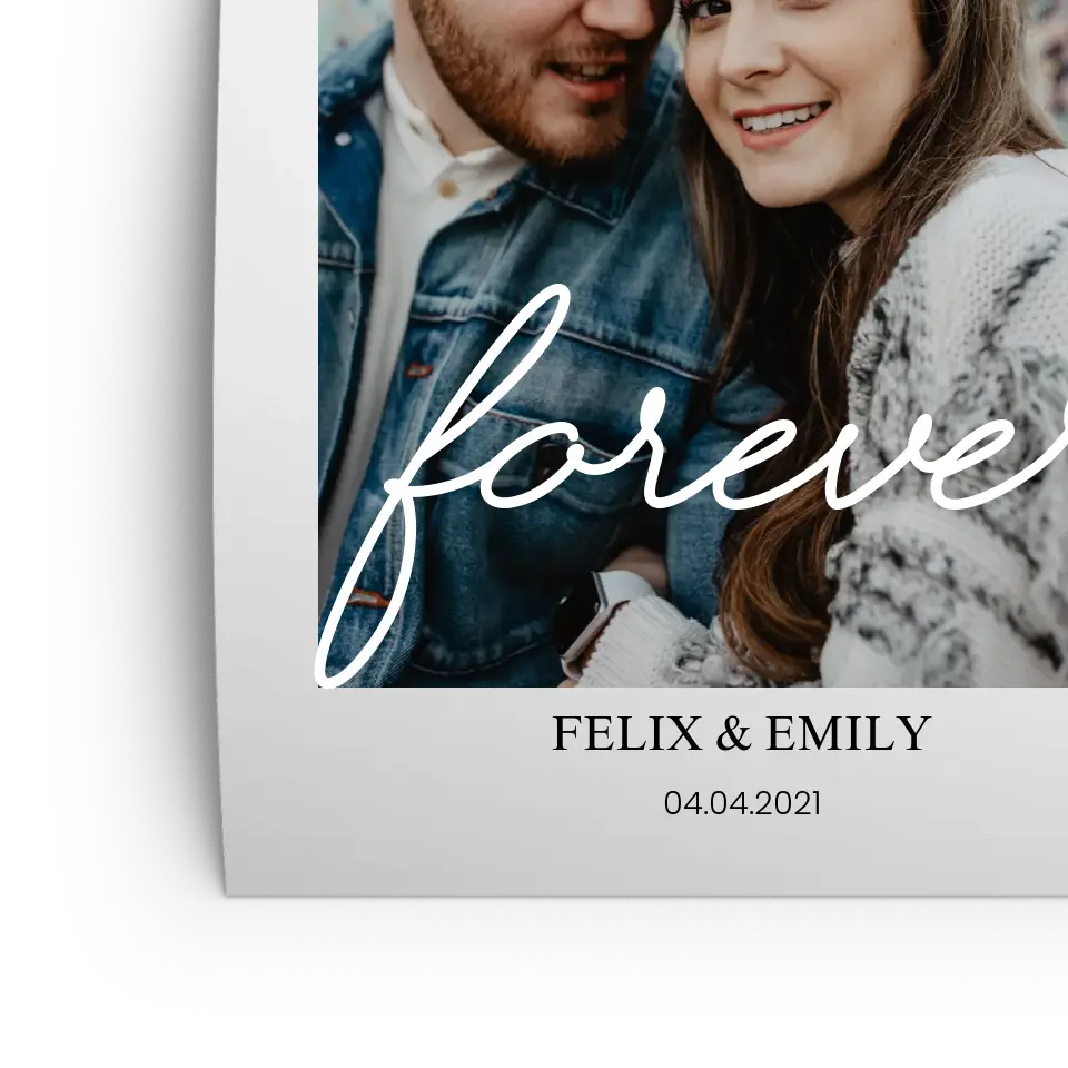 Forever - Personalisiert mit Foto