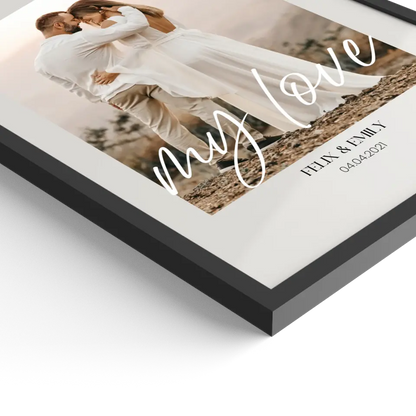 my love - Personalisiert mit Foto