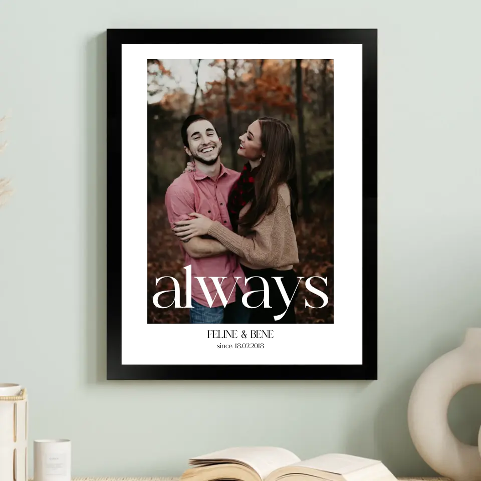 always 2 - Personalisiert mit Foto