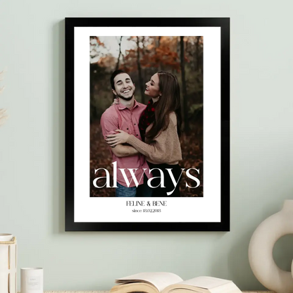 always 2 - Personalisiert mit Foto