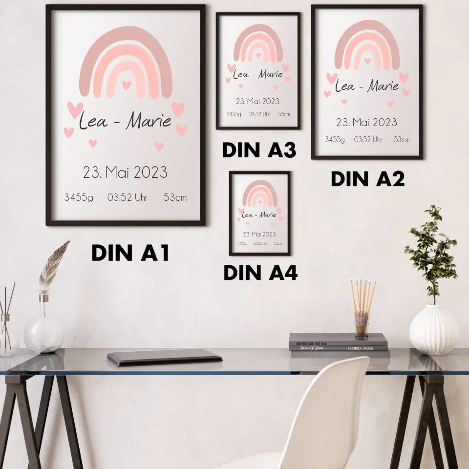 "Regenbogen II" - Personalisiert
