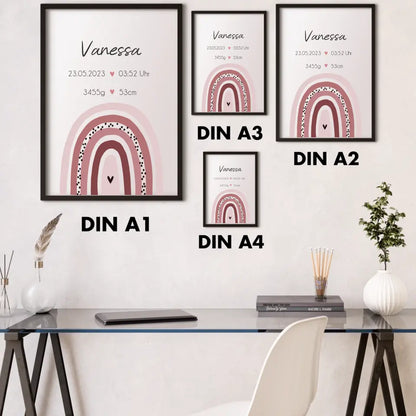 "Regenbogen III" - Personalisiert