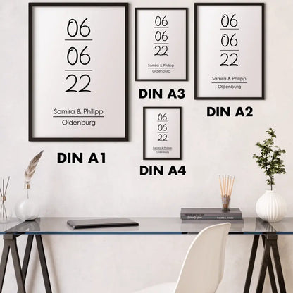 "Jahrestag" - Personalisiert