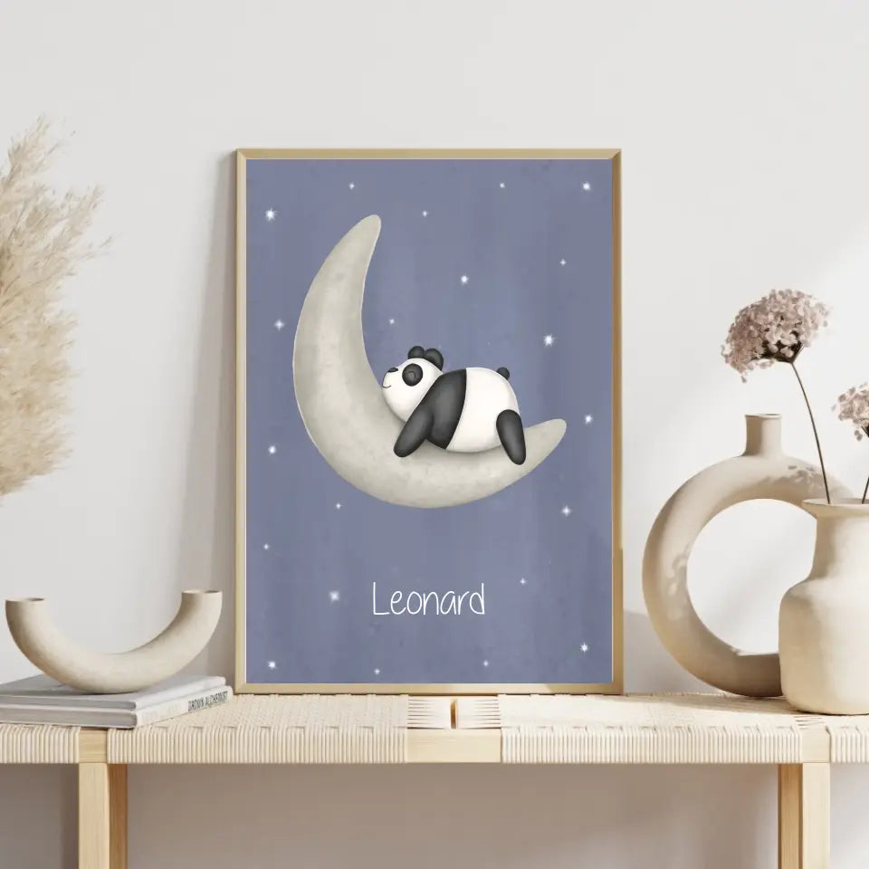 "Sleepy Panda" - Personalisiert