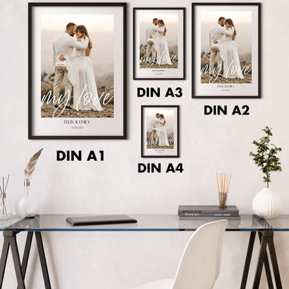 my love - Personalisiert mit Foto