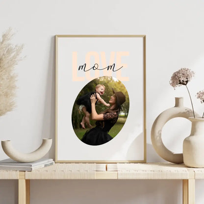 LOVE mom/dad/you - Personalisiert mit Foto