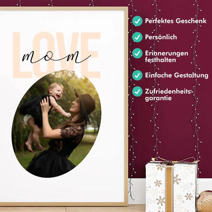 LOVE mom/dad/you - Personalisiert mit Foto