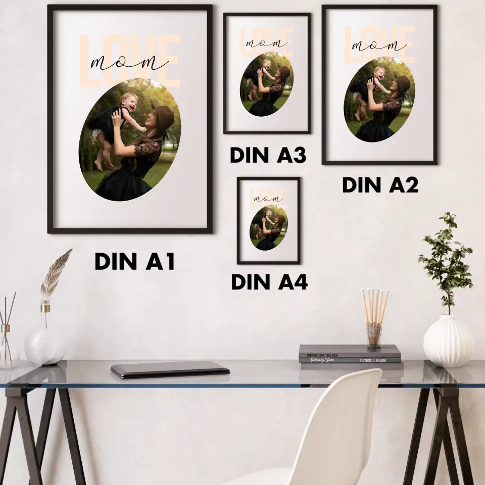 LOVE mom/dad/you - Personalisiert mit Foto