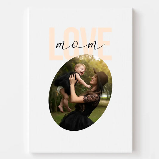 LOVE mom/dad/you - Personalisiert mit Foto