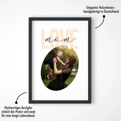 LOVE mom/dad/you - Personalisiert mit Foto