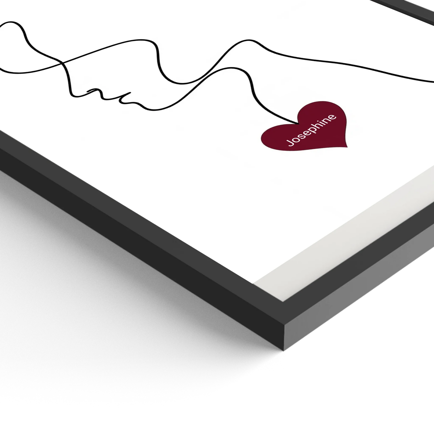 Fineline Frau mit Herz (Valentine 2026)