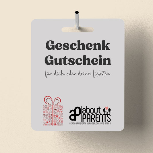 aboutParents Geschenkgutschein